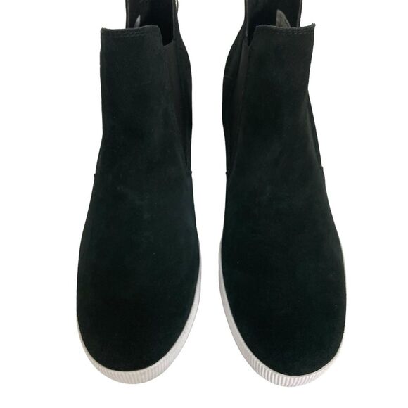 Sorel Black Out N About Slip On Wedge Boots Waterproof Size 11 NEW - Picture 6 of 11